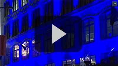 Cleveland Glows Blue video