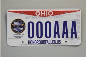 HOF Specialty Plate