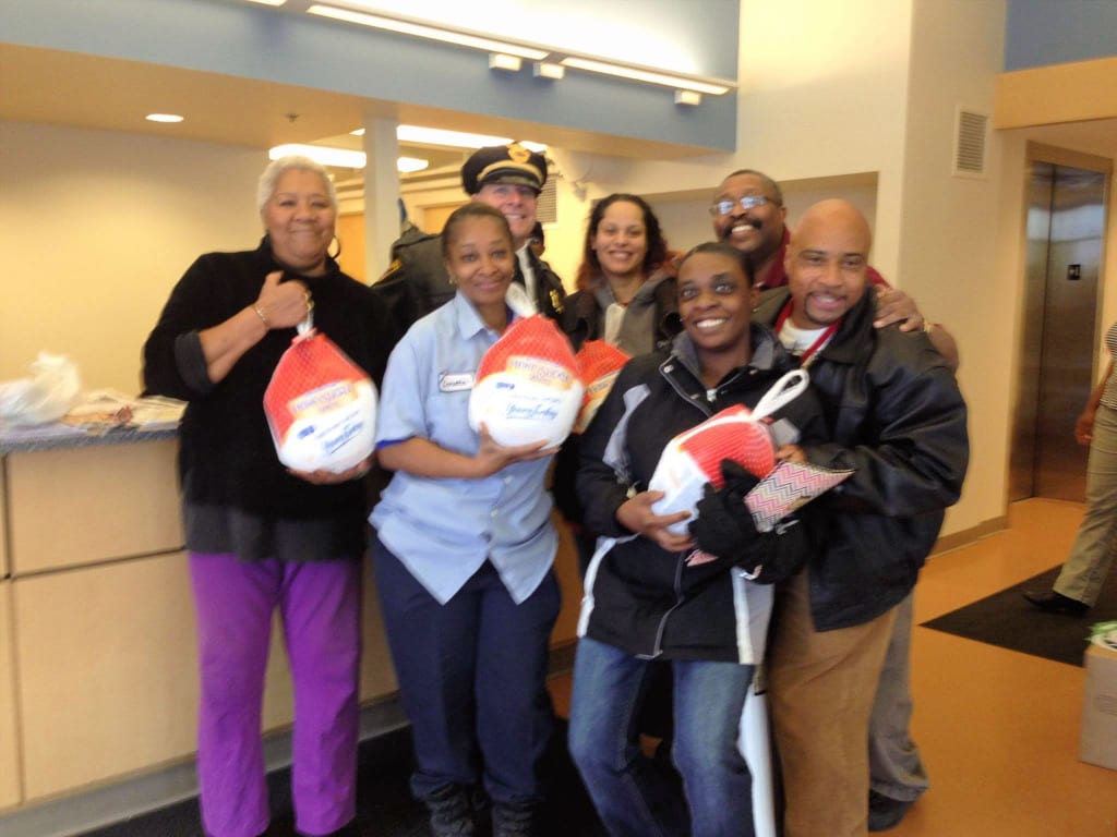 Mr. White and the staff from the Woodland Estates Community Center helped distribute 8 turkeys to needy families in the 4th District's Woodland Estates.