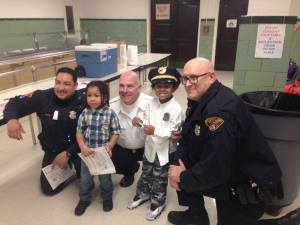 5th District Officers Gonzalez and Stiegelmeyer were tremendous with the parents and children.