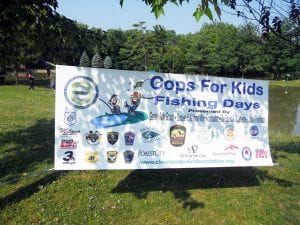 It was a beautiful day for fishing at Camp Forbes.