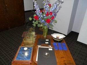 First District Awards 2017 Award Display