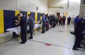 Guests enjoy a fine meal provided by Bruno's Restorante.