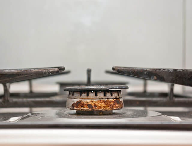 gas stove burner