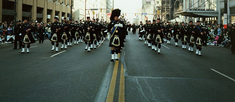 pipes and drums