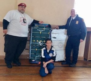 Avon family's game donation