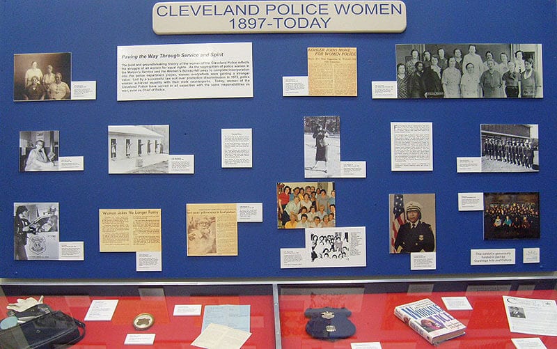 police museum exhibit