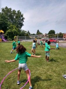 YMCA Summer Camp lunch