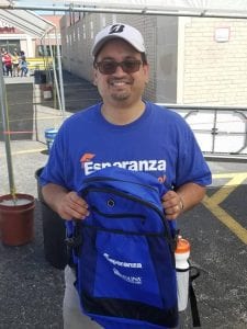 Esperanza backpack donations for students