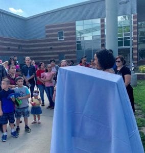 Little Free Library at Garfield School