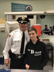Dan Tome and D-Team Donation for Cops for Kids