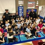 Safety talks with Gallagher school