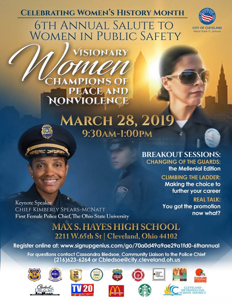 6th Annual Salute to Women in Public Safety March 28, 2019