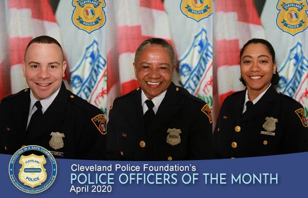 April 2020 Police Officers of the Month