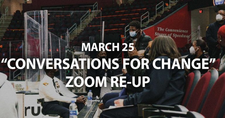 conversations for change March 25 2021