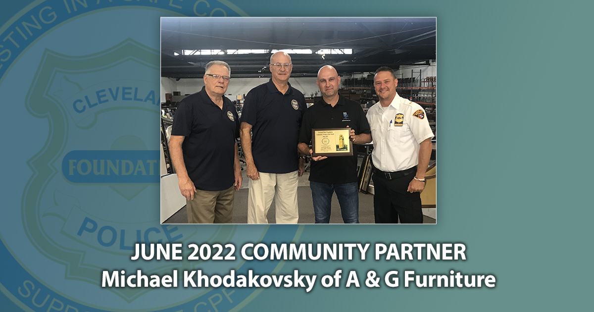 CPF Community Partner of the Month - June 2022 - Michael Khodakovsky of A & G Furniture