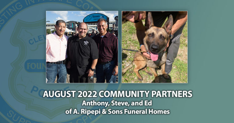 CPF Community Partner of the Month - August 2022 - Anthony, Steve, and Ed of A. Ripepi & Sons Funeral Homes