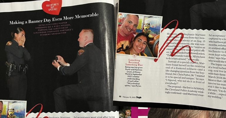 PAL Officers Chris Porter and Stephanie Martinez Featured in People Magazine