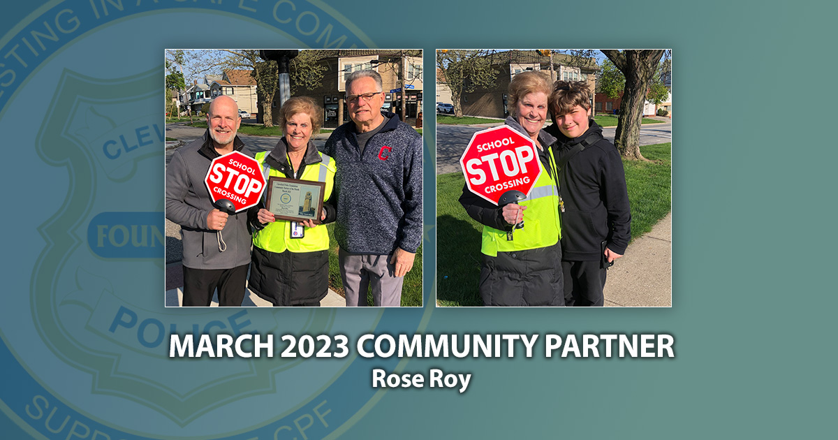 CPF Community Partner of the Month - March 2023 - Rose Roy