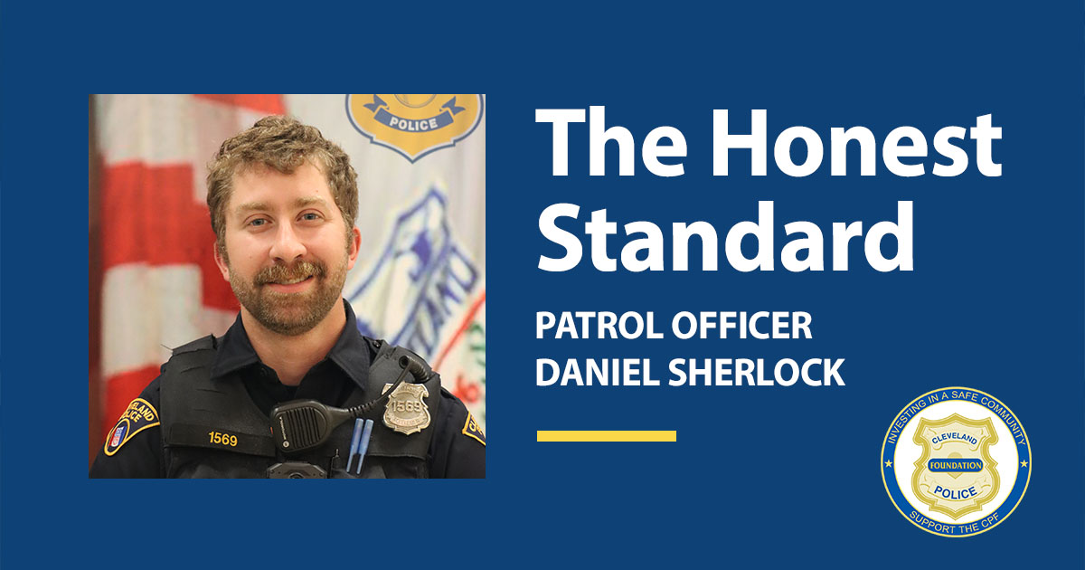 The Honest Standard — Patrol Officer Daniel Sherlock, April Police Officer of the Month
